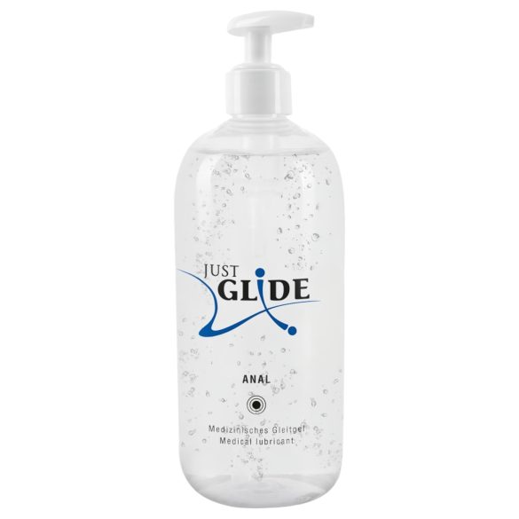 Just Glide Anale Glijmiddel op Waterbasis (500ml)