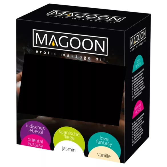 Magoon - massageolie set - 6 x 100ml