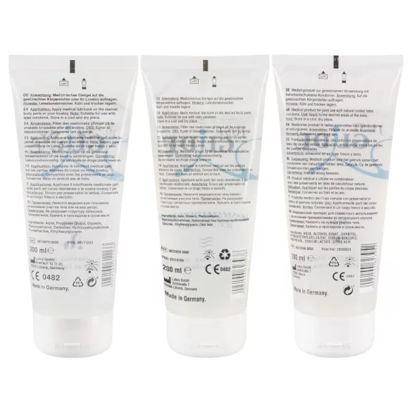 Just Glide - glijmiddelset - 3x200ml
