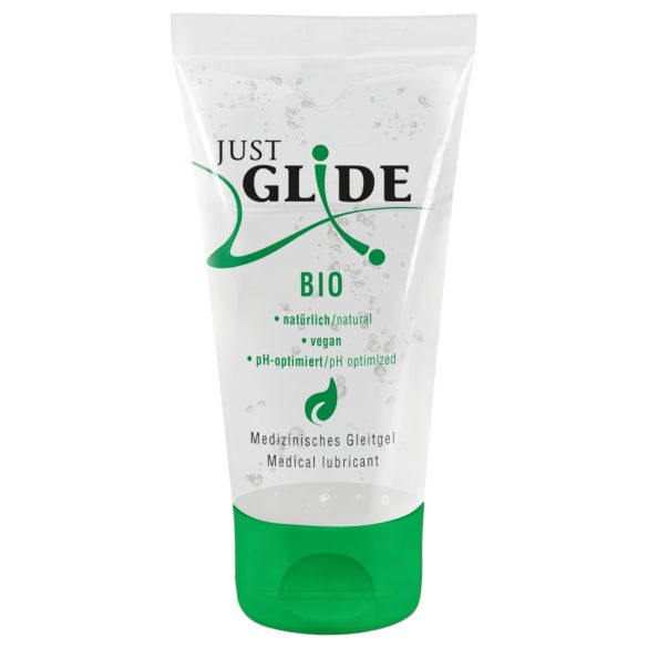 Just Glide Bio - waterbasis vegan glijmiddel (50ml)