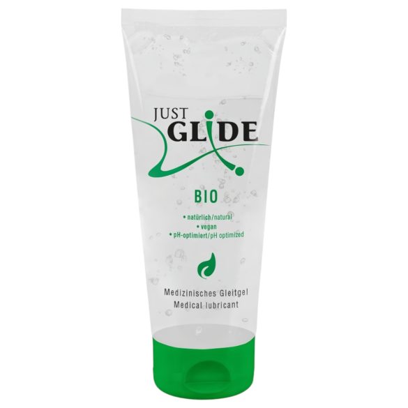 Just Glide Bio - Waterbasis Vegan Glijmiddel (200ml)