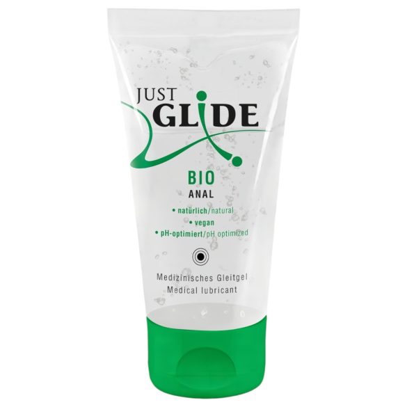 Just Glide Bio ANAAL - waterbasis vegan glijmiddel (50ml)
