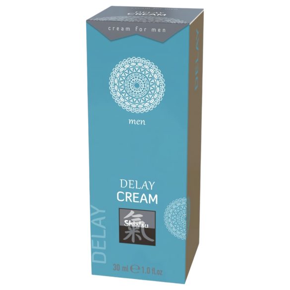 HOT Shiatsu Vertraagcrème voor Mannen - Uitstel van Ejaculatie (30ml)
