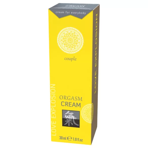 HOT - Shiatsu Orgasm - unisex tintelende intieme crème (30 ml)