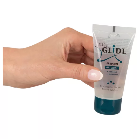 Just Glide Premium Original - glijmiddel op waterbasis - vegan - 50ml