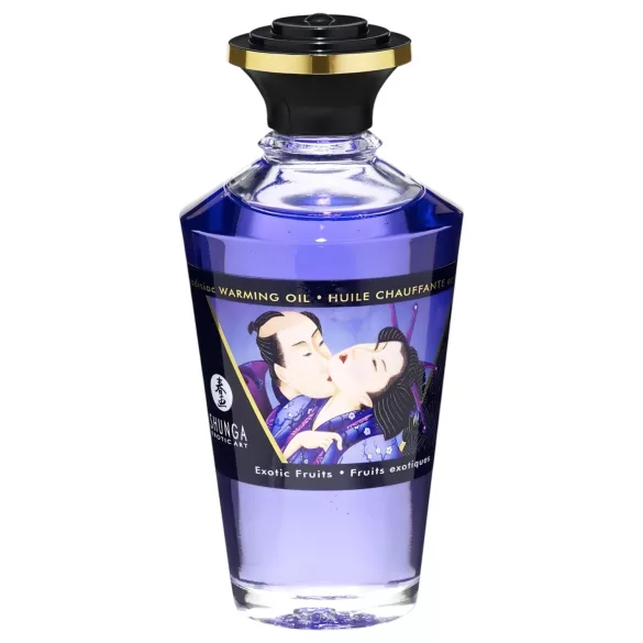 Shunga - verwarmende massageolie - exotisch fruit - 100ml
