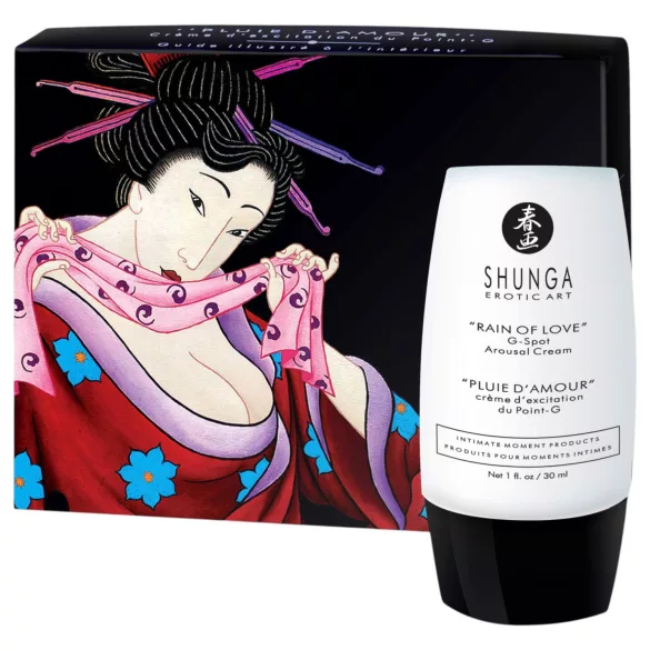 Shunga Rain of Love - G-spot stimulerende crème voor vrouwen (30 ml)