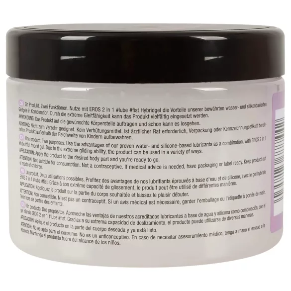 EROS - glijmiddel & fisting gel - hybride formule - 500ml