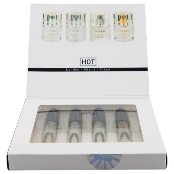HOT LMTD Parfumset voor Vrouwen (4x5ml)