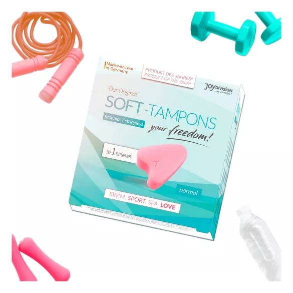 JoyDivision - Soft tampon - Comfortabel dragen - 3 stuks