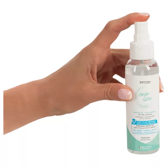 JoyDivision Clean Safe - desinfecterende en reinigende spray - 100ml