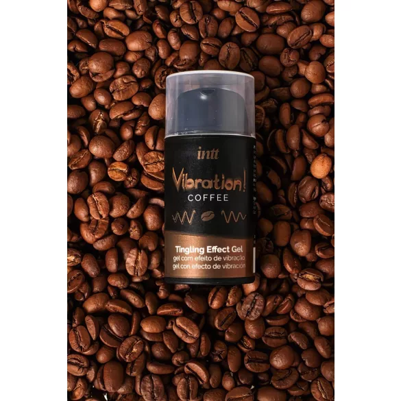 Intt Vibration! - vloeibare vibrator - koffie (15 ml)