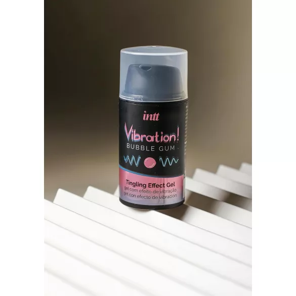 Intt Vibration! - vloeibare vibrator - kauwgom (15 ml)