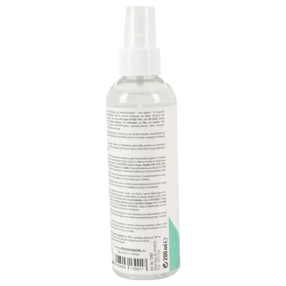 JoyDivision Clean Safe - desinfecterende reinigingsspray - 200ml