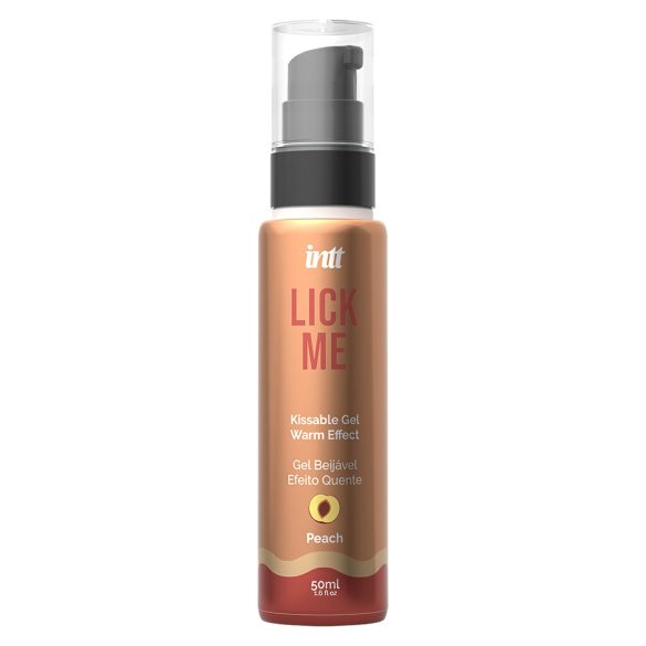 Intt Lick Me - verwarmende glijgel perzik (50ml)