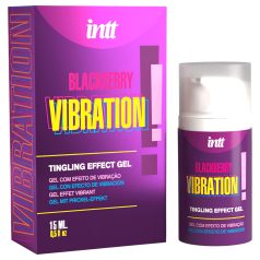 Intt Vibratie! - vloeibare vibrator - braambes (15ml)