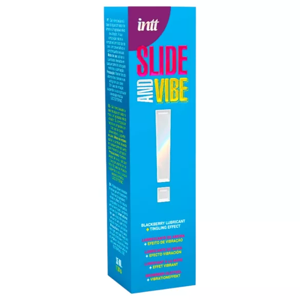 Intt - eetbare stimulerende glijgel - braam - 35ml