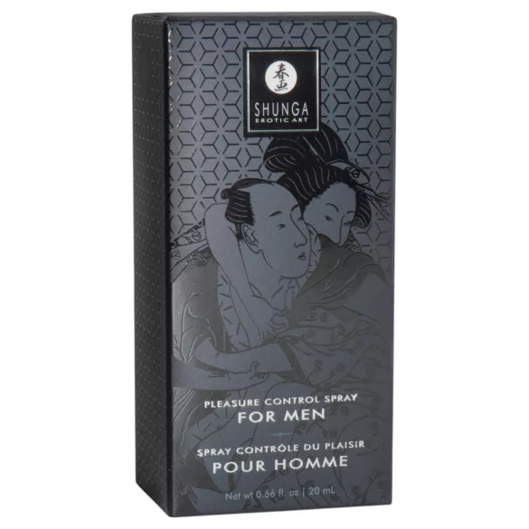 Shunga Pleasure Control - vertragende spray voor mannen (20 ml)