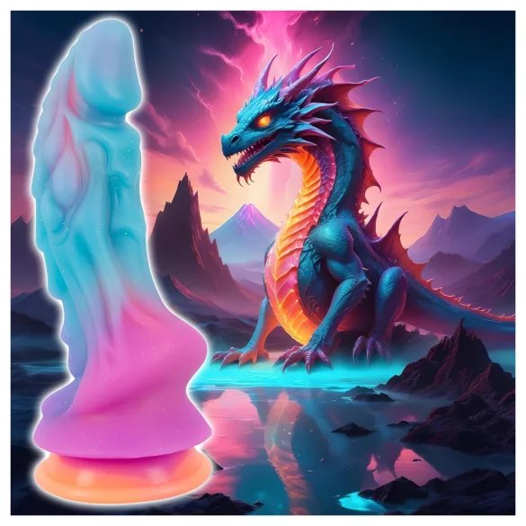 Beasty Cocks - dildo set met glijmiddel - mystiek design