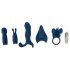 Magic Shiver - vibrator set (blauw)