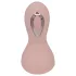 Lonely - oplaadbare tepel vibrator met zuig- en likfunctie - waterdicht - roze
