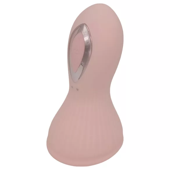 Lonely - oplaadbare tepel vibrator met zuig- en likfunctie - waterdicht - roze