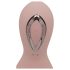 Lonely - oplaadbare, waterdichte zuig- en likvibrator voor de tepels (roze)