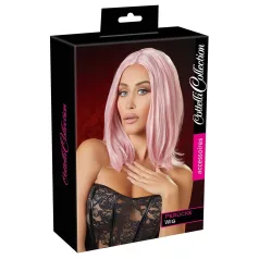 Cottelli - pruik bob halflang - roze