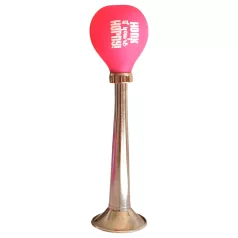 Startklaar - claxon (roze-zilver)
