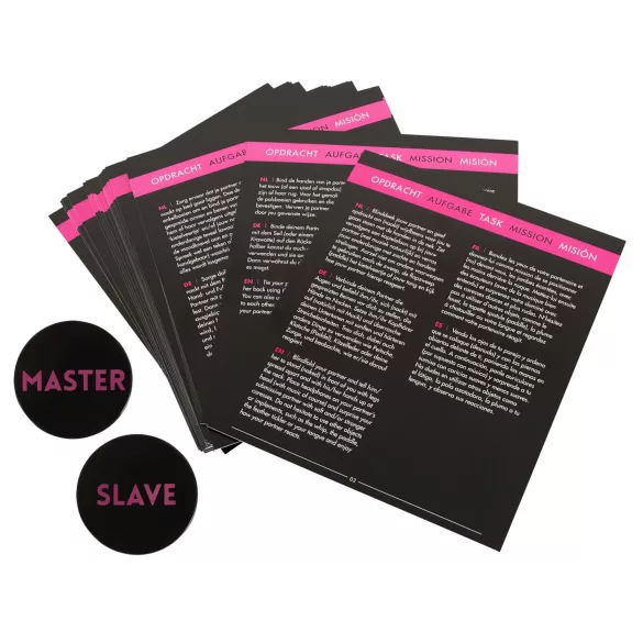 Master & Slave - Bondageset - Bruin Zwart