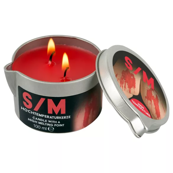 BDSM High Temperature - lichaamskaars - paraffine - 100ml