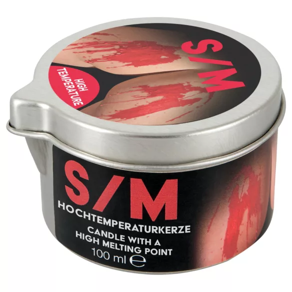 BDSM High Temperature - lichaamskaars - paraffine - 100ml