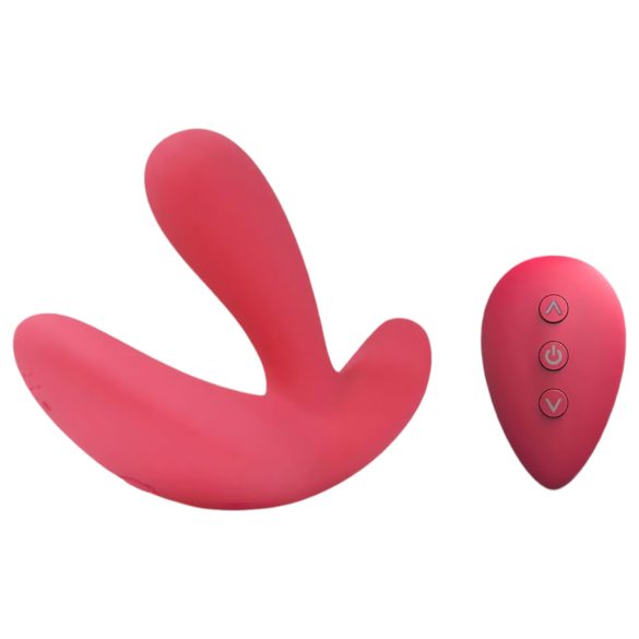 Cotoxo Saddle - afstandsbediening prostaat vibrator (rood)