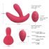Cotoxo Saddle - afstandsbediening prostaat vibrator (rood)