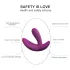 Cotoxo Saddle - prostaat vibrator met afstandsbediening - paars