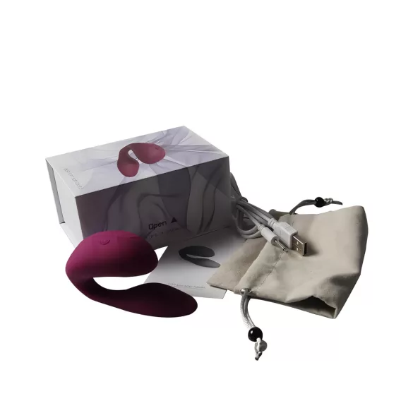 Cotoxo Cupid 2 - afstandsbediening partner vibrator - paars