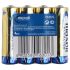 Duurzame AA-batterijen (set van 4)