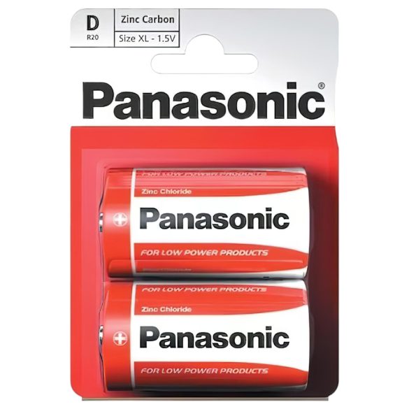 Panasonic duurzame babybatterij R14 C - 2 stuks