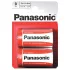 Panasonic - batterijen C R14 - 2 stuks - longlife