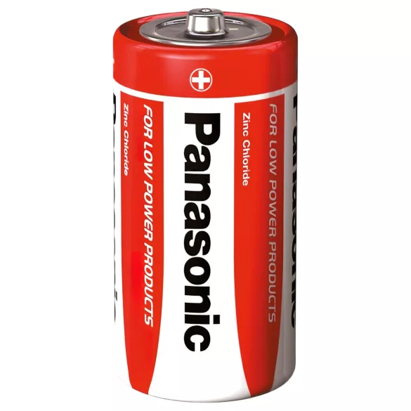 Panasonic - batterijen C R14 - 2 stuks - longlife