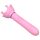 Sunfo - Tepel- en G-spot vibrator (roze)