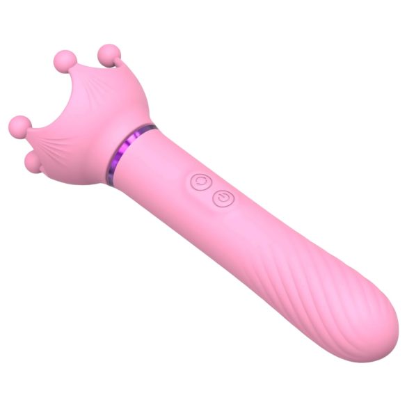 Sunfo - Tepel- en G-spot vibrator (roze)