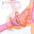Sunfo - Tepel- en G-spot vibrator (roze)