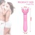Sunfo - Tepel- en G-spot vibrator (roze)