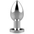 Sunfo - draadloze, radiografische anale vibrator (zilver)