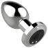 Sunfo - draadloze, radiografische anale vibrator (zilver)