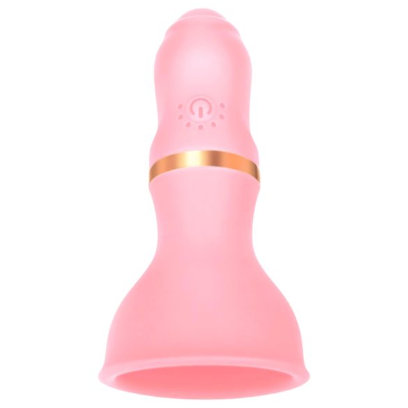 Sunfo - oplaadbare borst vibrator (roze)