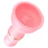 Sunfo - draadloze borst vibrator - roze