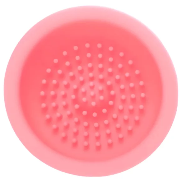 Sunfo - draadloze borst vibrator - roze