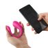 Sunfo - slimme, oplaadbare, waterdichte vibrerend ei (roze)